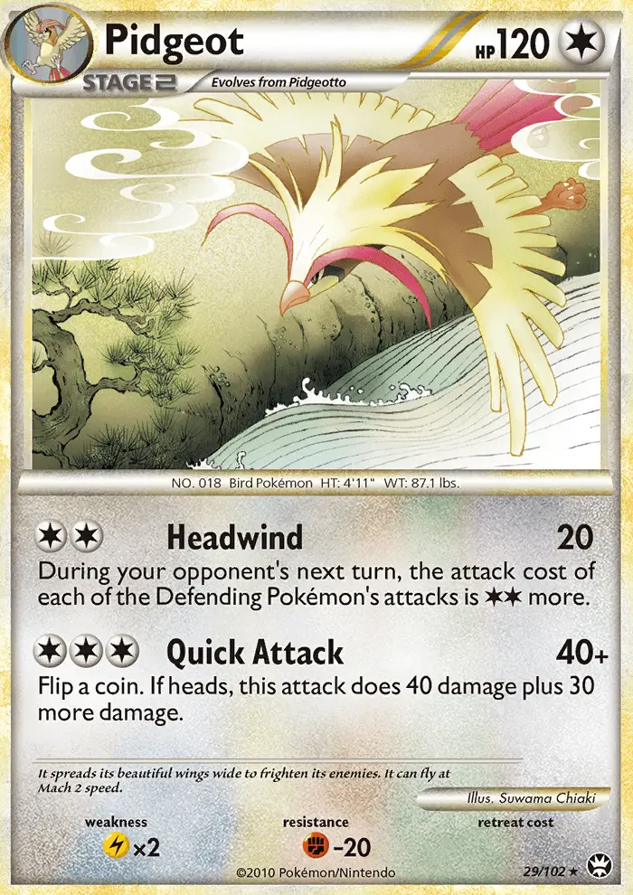 Pidgeot #29 — Battaglie Trionfali