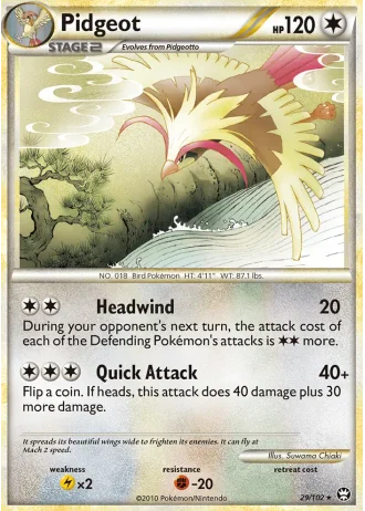 Pidgeot #29/102 — Battaglie Trionfali
