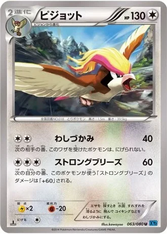 Pidgeot #63 — Wild Blaze