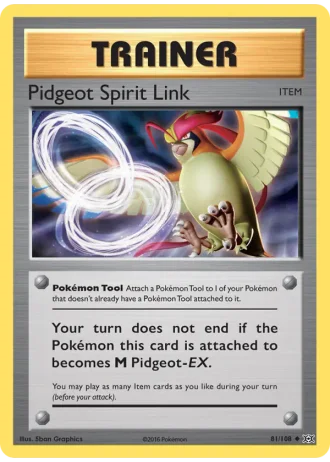 Pidgeot Spirit Link #81/108 — Evolutions