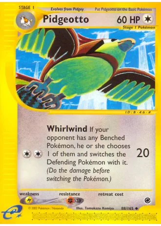 Pidgeotto #88/165 — Expedition Set Base