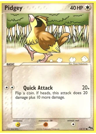 Pidgey #12 — POP Series 4