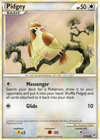 Pidgey #67 — Richiamo delle Leggende