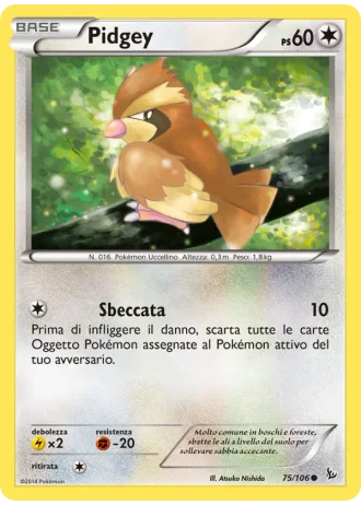 Pidgey #75 — Fuoco Infernale