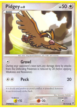 Pidgey #99 — Secret Wonders