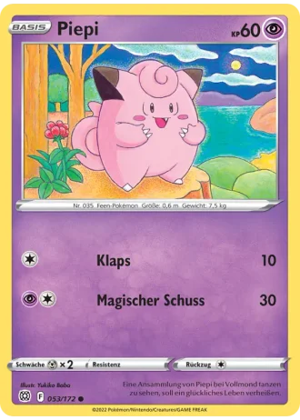 Piepi #053/172 — Strahlende Sterne