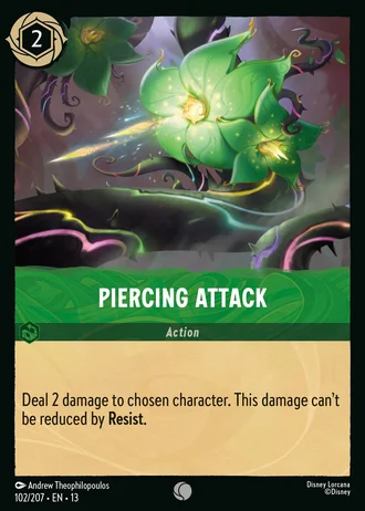 Piercing Attack #102/261 — Attack of the Vine!