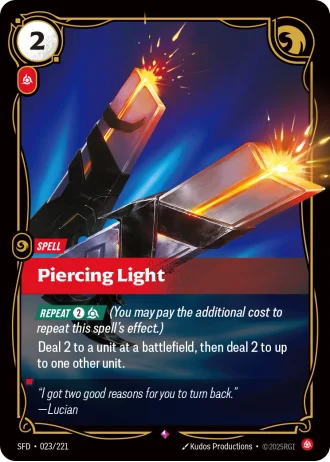 Piercing Light #023/221 — Spiritforged
