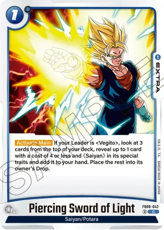 Piercing Sword of Light FB06-042 — Rivals Clash (FB06)