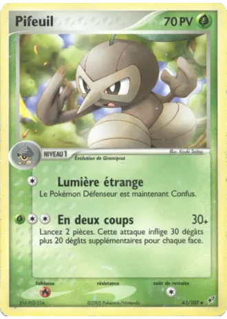 Pifeuil #43/107 — EX Deoxys
