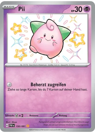 Pii #150/91 — Paldeas Schicksale