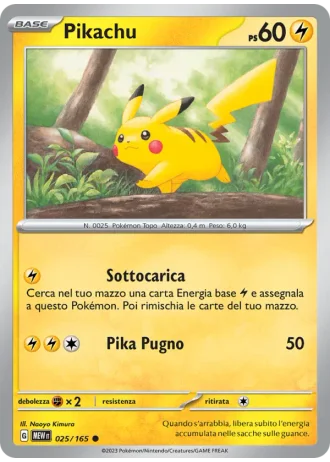 Pikachu #025 — 151