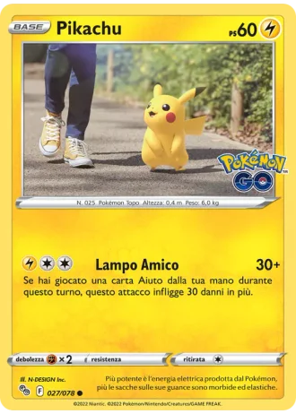 Pikachu #027 — Pokémon GO