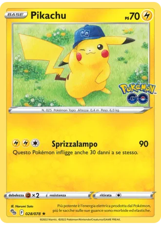 Pikachu #028 — Pokémon GO