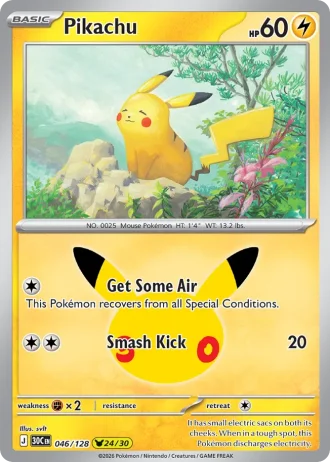 Pikachu #046/128 — 30th Celebration