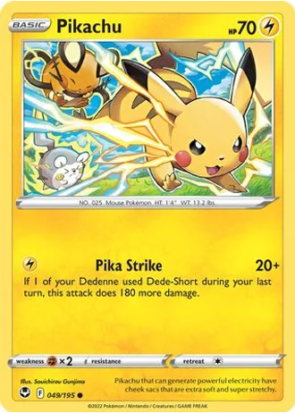Pikachu #049/195 — Holiday Calendar 2023