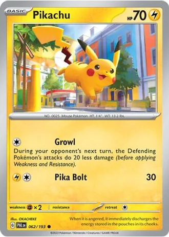 Pikachu #062/193 — Trick or Trade 2023