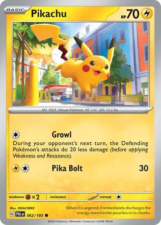Pikachu #062/193 — Trick or Trade 2023