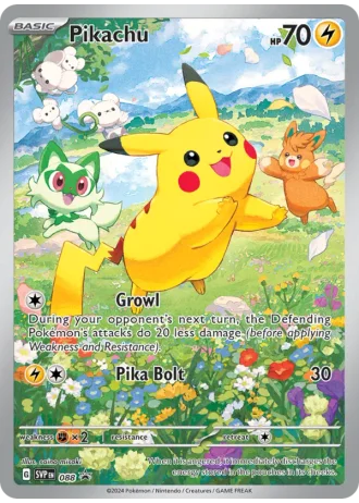 Pikachu #088 — Scarlet & Violet Promos