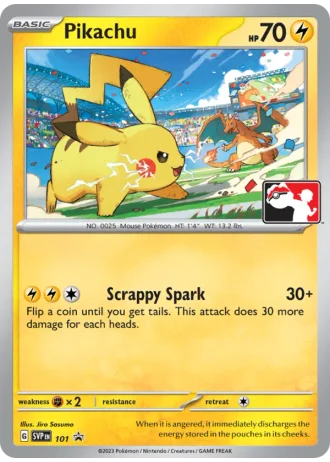 Pikachu #101 — Scarlet & Violet Promos