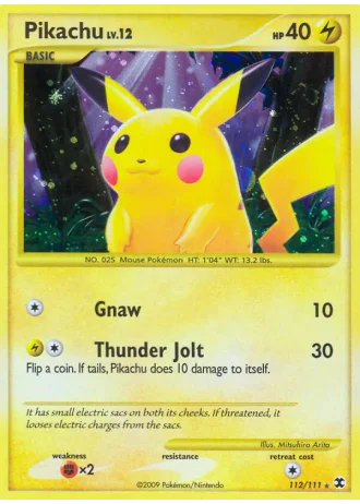 Pikachu #112 — Rising Rivals
