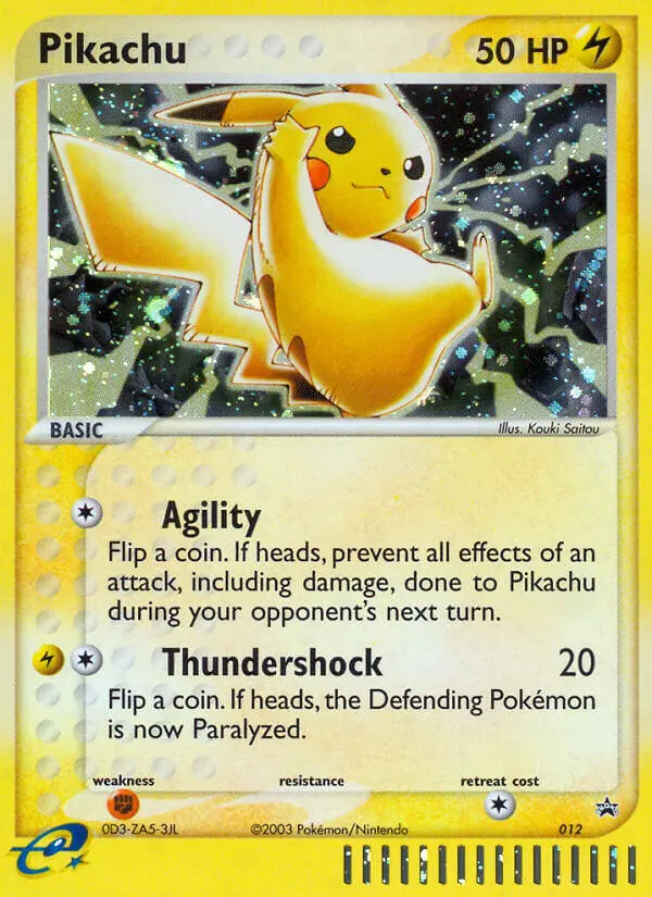 Pikachu #12 — Nintendo Promos