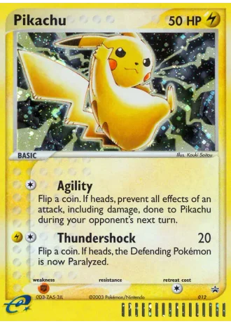 Pikachu #12 — Nintendo Promos
