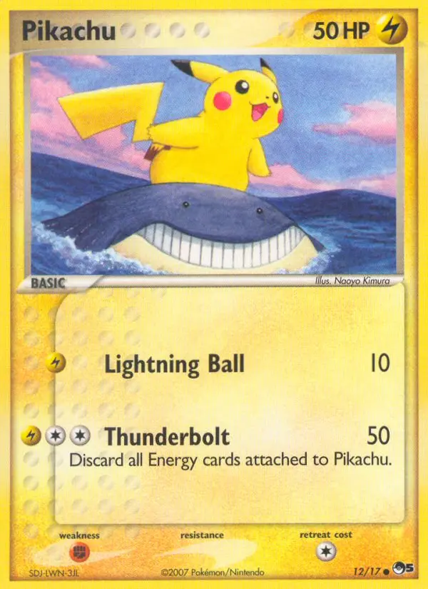 Pikachu #12 — POP Series 5