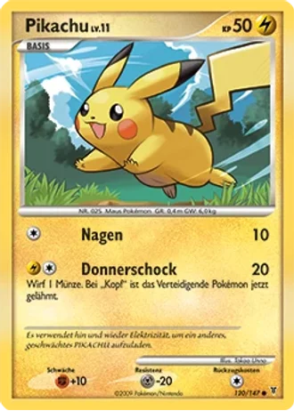 Pikachu #120/147 — Ultimative Sieger