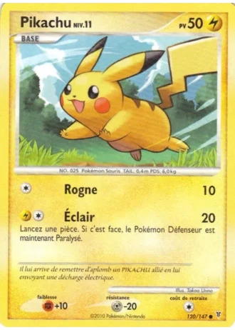 Pikachu #120/147 — Vainqueurs Suprêmes