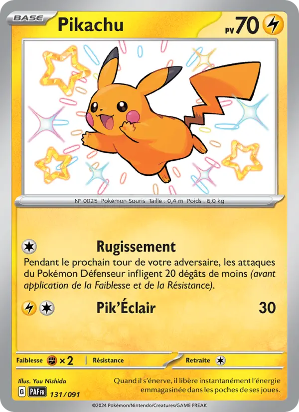 Pikachu #131 — Destinées de Paldea