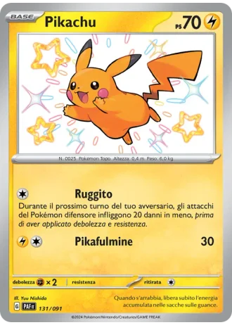Pikachu #131 — Destino di Paldea