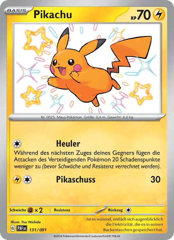 Pikachu #131 — Paldeas Schicksale