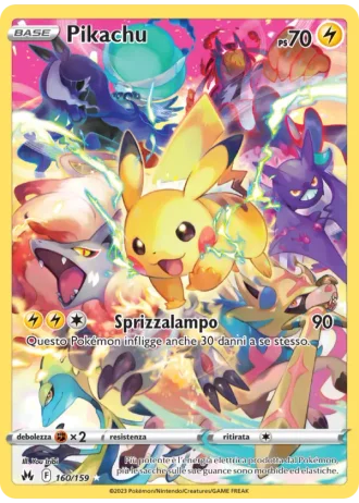 Pikachu #160/159 — Zenit Regale
