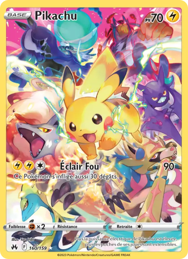 Pikachu #160 — Zénith Suprême