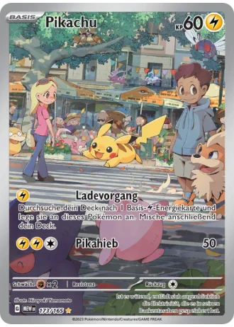 Pikachu #173/165 — 151
