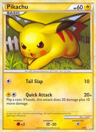 Pikachu #2 — HS trainer Kit (Raichu)