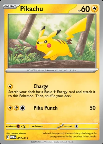 Pikachu #2 — McDonald's Collection 2024