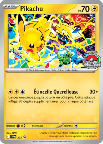 Pikachu #225 — Écarlate & Violet Promos