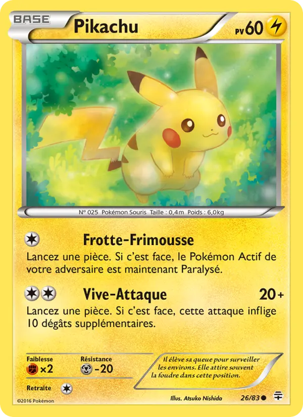 Pikachu #26 — Générations