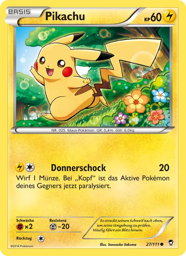 Pikachu #27 — Fliegende Fäuste