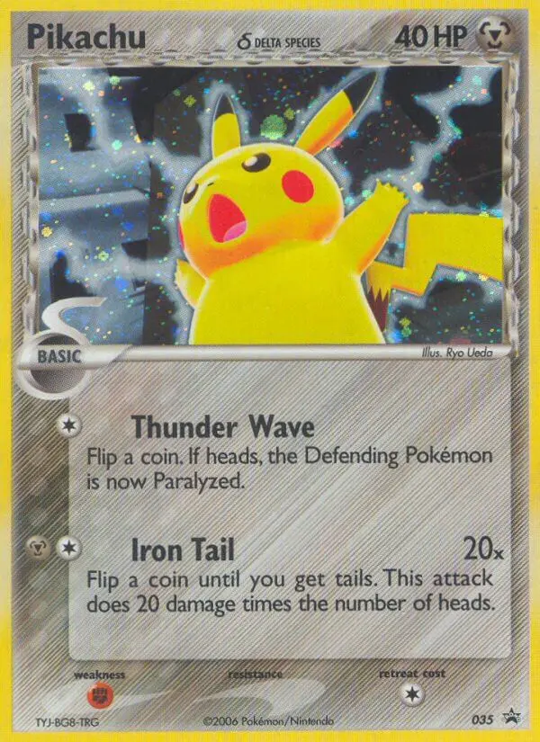 Pikachu #35 — Nintendo Promos