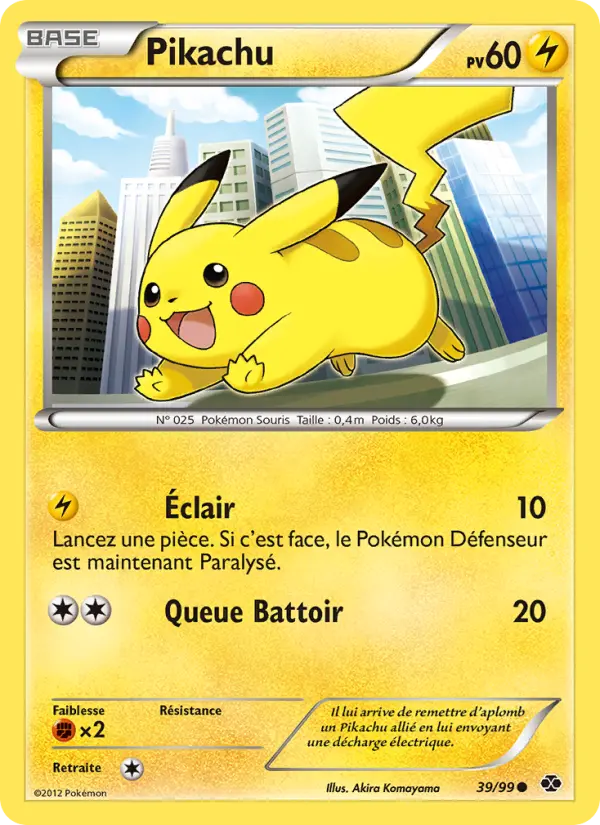 Pikachu #39 — Destinées Futures