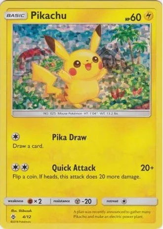 Pikachu #4 — McDonald's Collection 2018