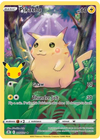 Pikachu #5 — Celebrations