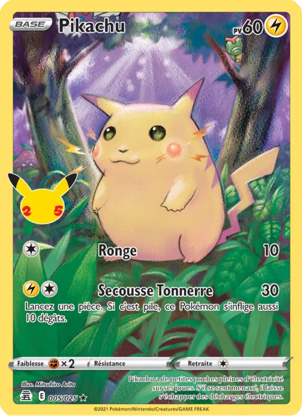 Pikachu #5 — Célébrations