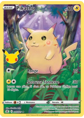 Pikachu #5 — Célébrations