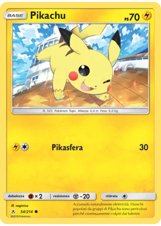 Pikachu #54 — Legami Inossidabili