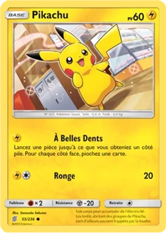 Pikachu #55/236 — Harmonie des Esprits
