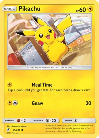 Pikachu #55/236 — Unified Minds